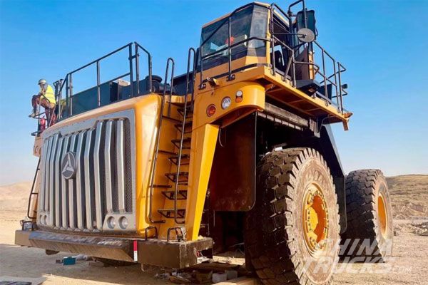 SANY’s 150-ton Large Mining Trucks Were Delivered to Uzbekistan