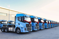 GEELY Delivers 500 Mechanol-powered Heavy Trucks in Shanxi