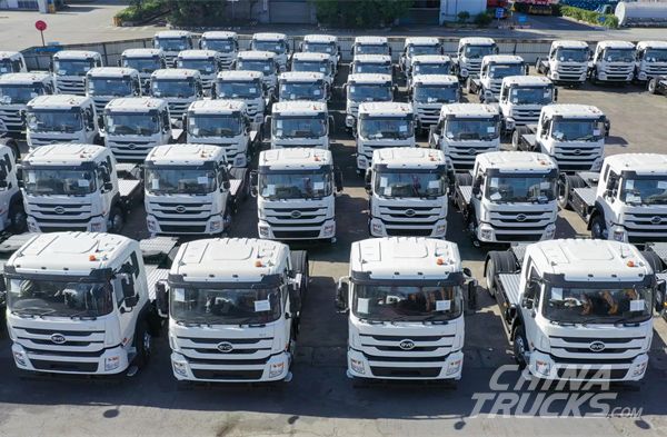 304 BYD Q1R Heavy-duty Electric Trucks Set off for India