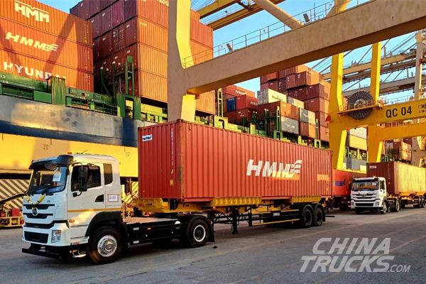 304 BYD Q1R Heavy-duty Electric Trucks Set off for India