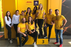 SAIC Delivers Its First EC303 All-electric Light Trucks to DHL Mexico