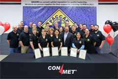 ConMet Earns PACCAR's 10 PPM Award across Six of Its Production Facilities