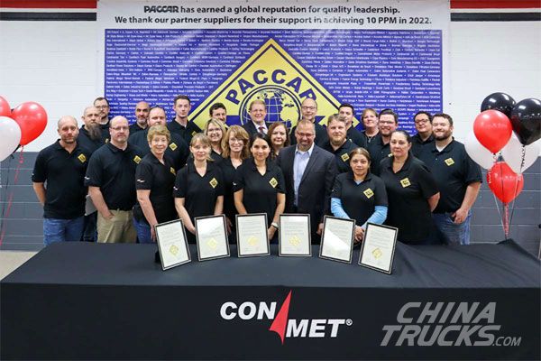 ConMet Earns PACCAR