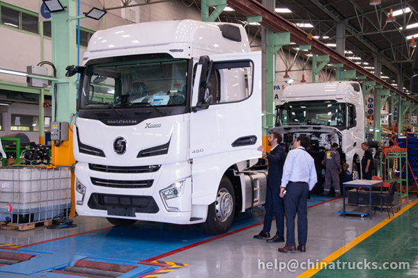 First Batch of SHACMAN X6000 Series Products Roll off Assembly Line in Morocco