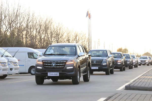 FOTON Deliers 300 Pickups to Africa