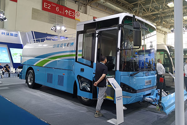 Trucks Exhibited at 2024 Beijing International Exhibition on Buses, Trucks & Components 