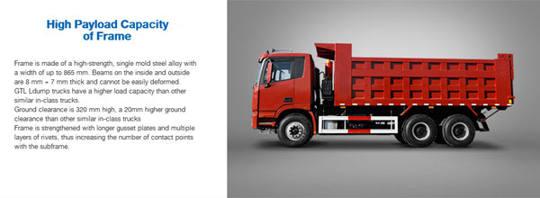 Foton AUMAN GTL Dump Trucks